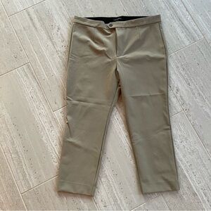Banana Republic Straight Leg Pants in Light Khaki
